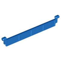 Garage Roller Door Section without Handle in Blue