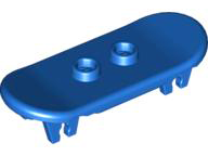 Sports Skateboard with Trolley Wheel Holders in Blue