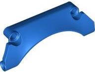 Technic Panel Car Mudguard Arched 9 x 2 x 3 #30 in Blue