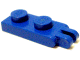 Hinge Plate 1 x 2 with 2 Fingers and Solid Studs in Blue