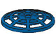 Dish 6 x 6 Inverted, Radar / Webbed [No Anti-studs] in Blue
