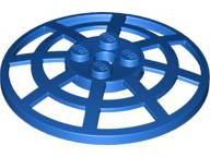 Dish 6 x 6 Inverted, Radar / Webbed [Anti-studs at 90°] in Blue