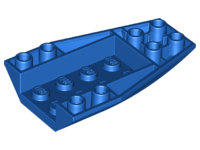Brick Wedged, Curved Inverted 6 x 4 in Blue