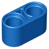 Technic Beam 1 x 2 Thick in Blue