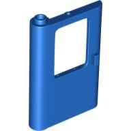 Door 1 x 4 x 5 Train Left - Thick Support Bottom in Blue