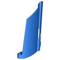 Technic Panel Fairing #21 Large Long, Small Hole, Side B in Blue
