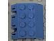 Slope 45° 4 x 4 Double with Locking Hinge in Blue