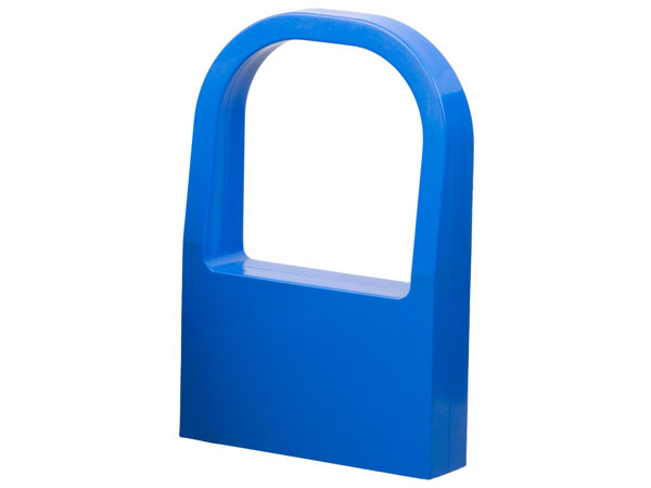 Windowscreen 1 x 4 x 5 Curved Top in Blue