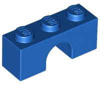 Brick Arch 1 x 3 in Blue