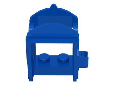 Animal / Creature Accessory, Saddle [One Clip] in Blue