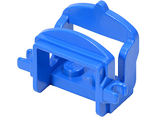 Animal / Creature Accessory, Saddle [Two Clips] in Blue