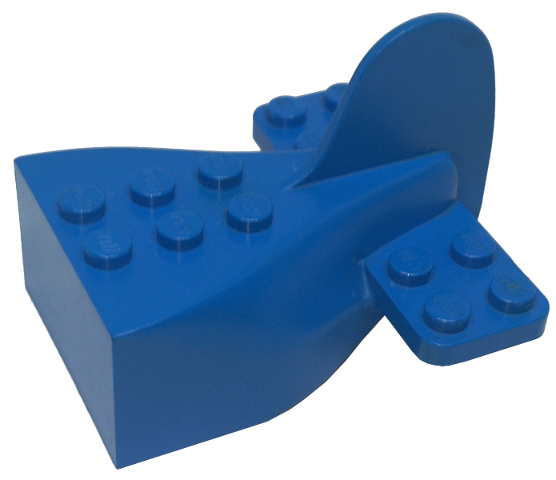 Fabuland Airplane Tail in Blue