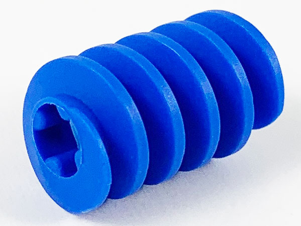 Technic Worm Gear in Blue