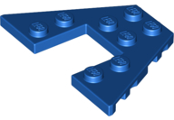 Wedge Plate 4 x 6 in Blue