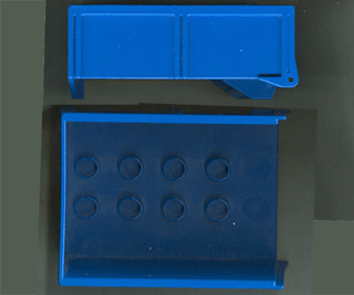 Duplo Wagon Dump Body in Blue