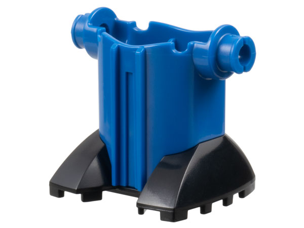 Large Figure Torso and Legs, with Black Feet in Blue