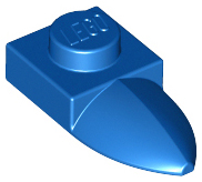 Plate Special 1 x 1 with Tooth in Blue