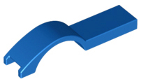 Wheel Arch, Mudguard 1 x 4 1/2 in Blue