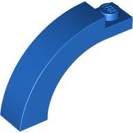 Brick Arch 1 x 4 x 2 1/3 Curved Top in Blue