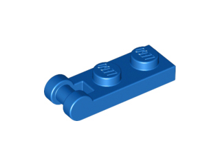 Plate Special 1 x 2 with Handle on End [Closed Ends] in Blue