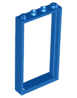 Door Frame 1 x 4 x 6 Type 2 in Blue