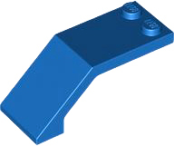 Windscreen 5 x 2 x 1 2/3 in Blue