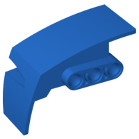 Technic Panel Car Mudguard Right in Blue