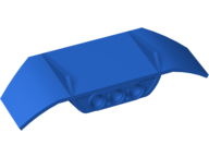 Technic Car Spoiler 3 x 8 [Three Holes] in Blue
