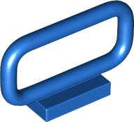 Bar 1 x 4 x 2 in Blue