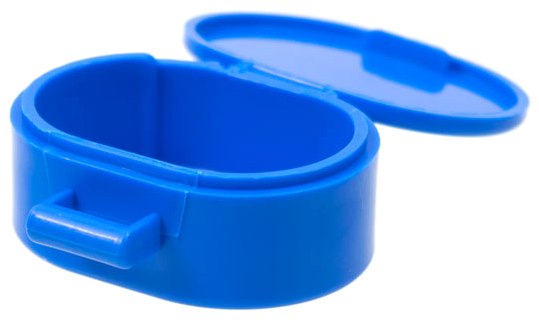 Belville / Scala, Bag / Case, Oval in Blue