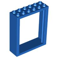 Door Frame 2 x 6 x 6 Freestyle in Blue