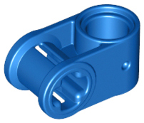 Technic Axle and Pin Connector Perpendicular in Blue