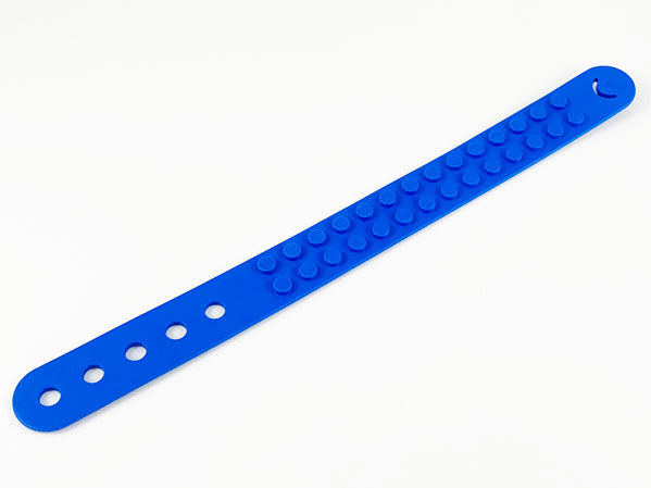 DOTS Bracelet 2 Stud Wide in Blue
