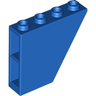 Brick Sloped Inverted 60° 1 x 4 x 3 in Blue