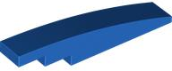 Brick Curved 1 x 6 in Blue