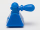 Belville / Scala, Equipment, Bottle Perfume with Pyramid Base and Atomizer in Blue