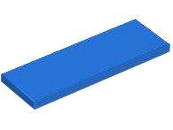 Tile 2 x 6 in Blue