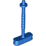 Duplo Equipment, Broom / Brush, Short Bristles in Blue