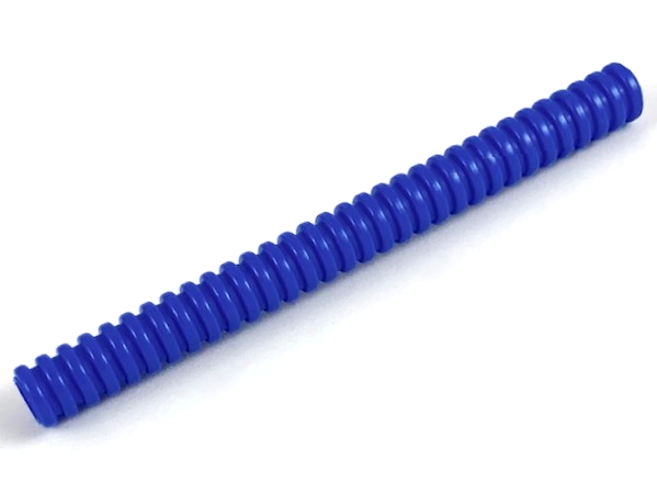 Hose, Ribbed 7mm D. 10L / 8.0cm in Blue
