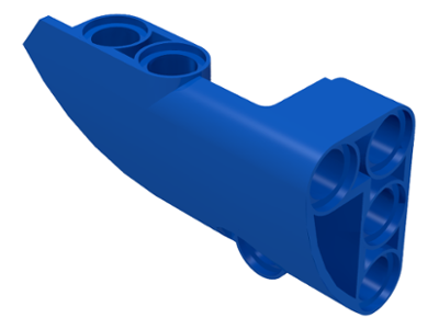 Technic Panel Fairing #1 Small Smooth Short, Side A in Blue
