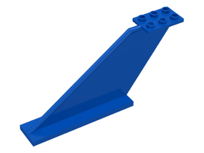 Tail 12 x 2 x 5 in Blue