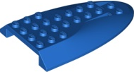 Aircraft Fuselage Curved Aft Section 6 x 10 Top in Blue