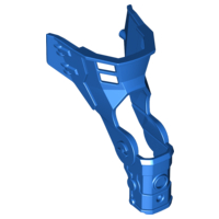 Large Figure Limb Cover, Leg Guard in Blue