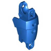Large Figure Skeletal, Limb, with 2 Ball Sockets in Blue