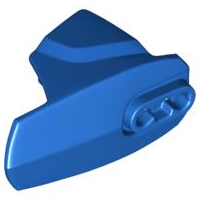 Large Figure Limb Cover, Size 5, Armor with Ball Joint Socket in Blue