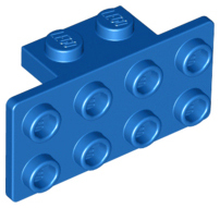 Bracket 1 x 2 - 2 x 4 in Blue