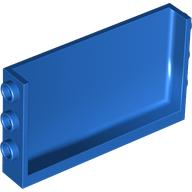 Panel 1 x 6 x 3 with Studs on Sides in Blue