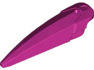 Large Figure Limb Cover / Claw / Spike Large with Axle in Magenta