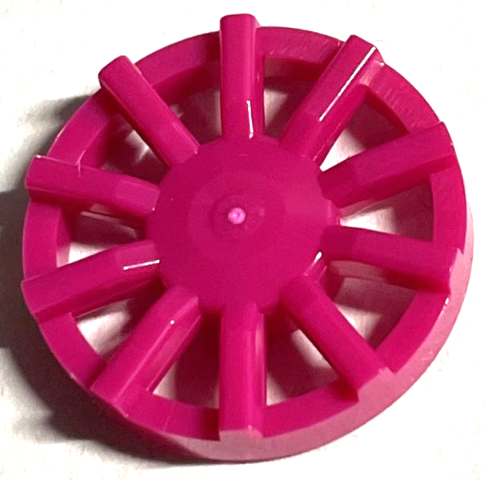 Wheel Cover 10 Spoke - for Wheel 18976 in Magenta