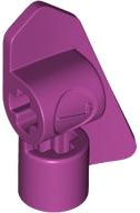 Technic Panel Fairing #7 3L Very Small Smooth, Side A in Magenta